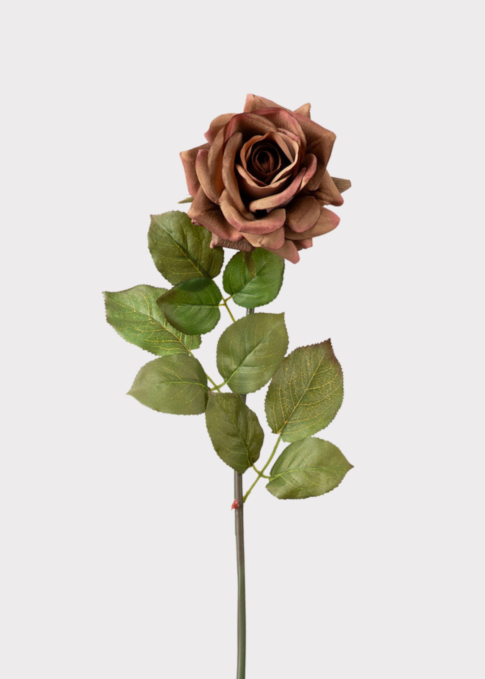 Afloral Dark Mauve Silk Roses — alternate view