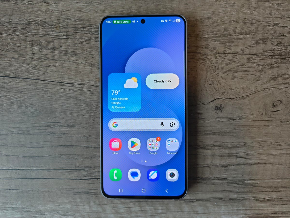 Samsung Galaxy S25 Fe Sm S731bdbkltl — alternate view