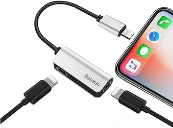 Baseus 2in1 Audio Cable Adapter Lightning — alternate view
