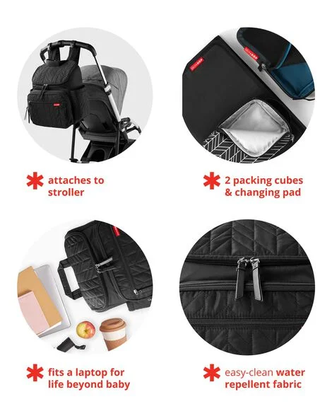 Skip Hop Forma Backpack Diaper Bag Sage — alternate view
