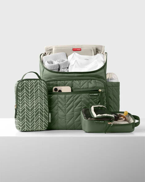 Skip Hop Forma Backpack Diaper Bag Sage — alternate view