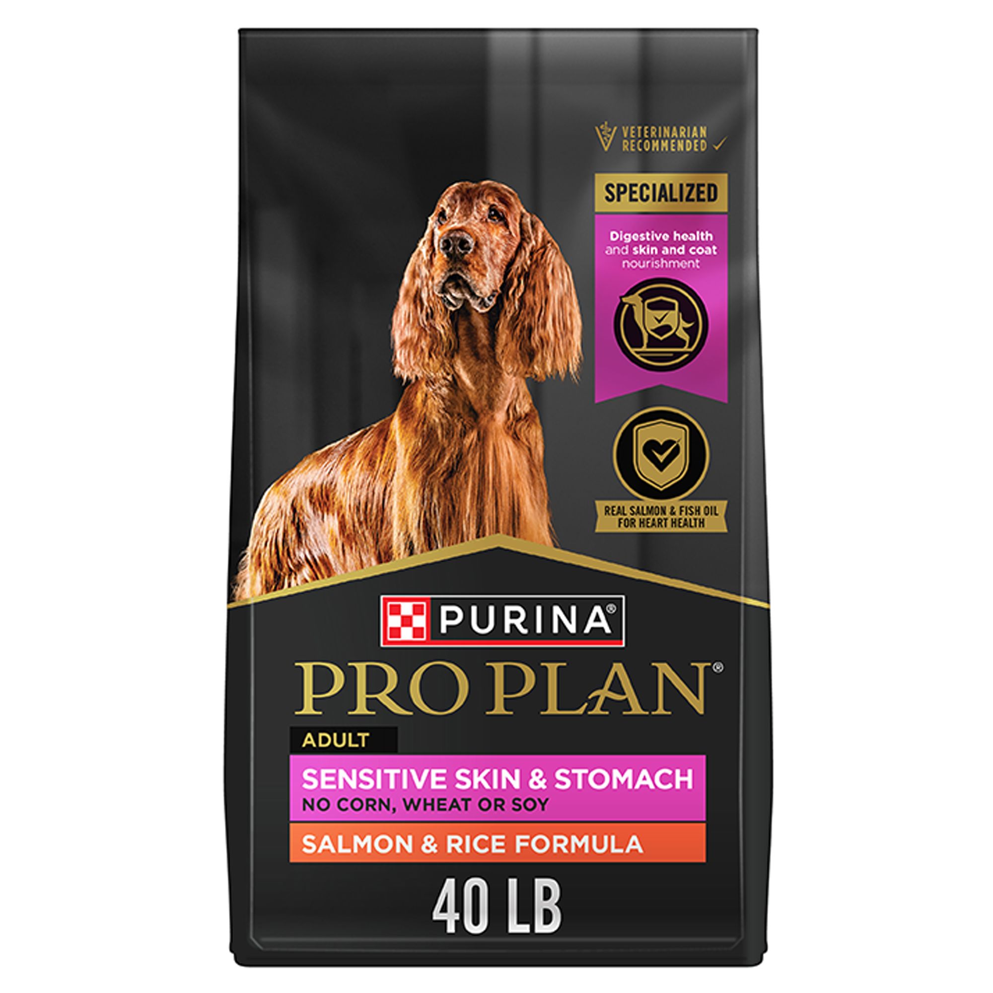 Purina Pro Plan Sensitive Skin and Stomach Salmon and Rice — alternate view