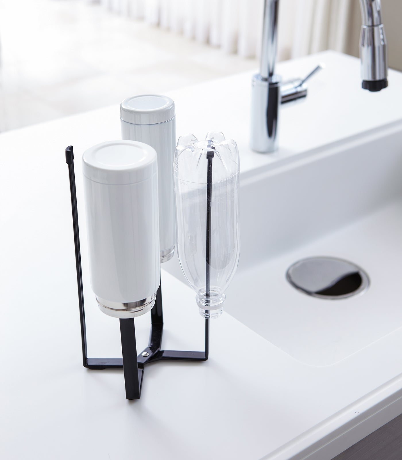 Sageandsill Collapsible Bottle Dryer Steel — alternate view