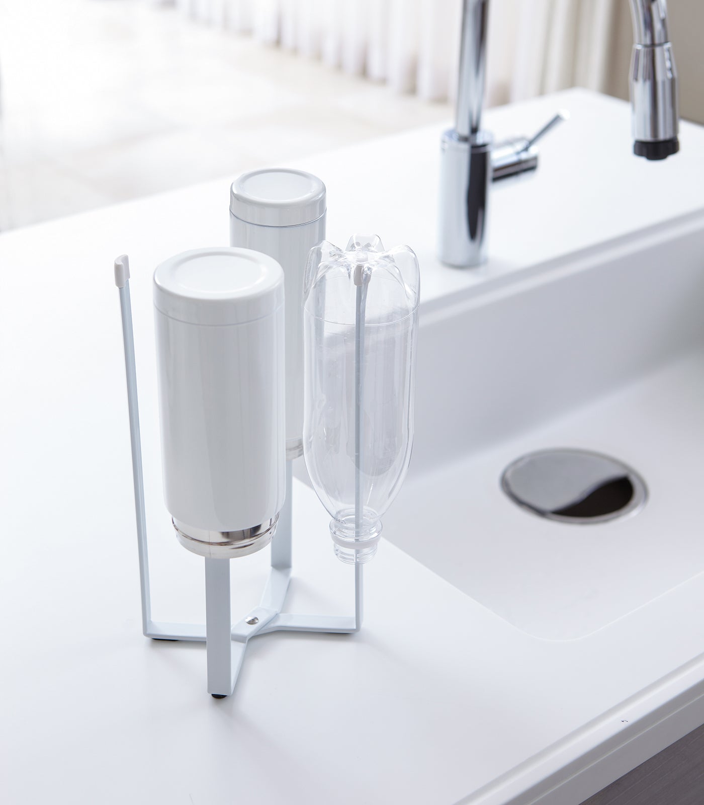Sageandsill Collapsible Bottle Dryer Steel — alternate view