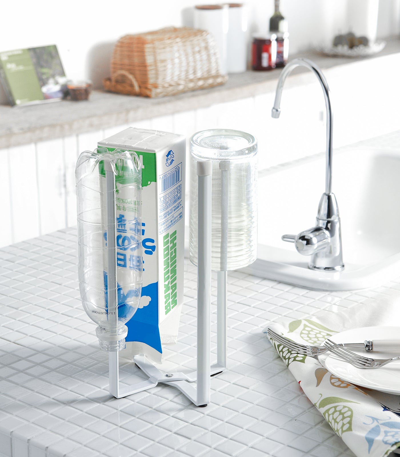 Sageandsill Collapsible Bottle Dryer Steel — alternate view