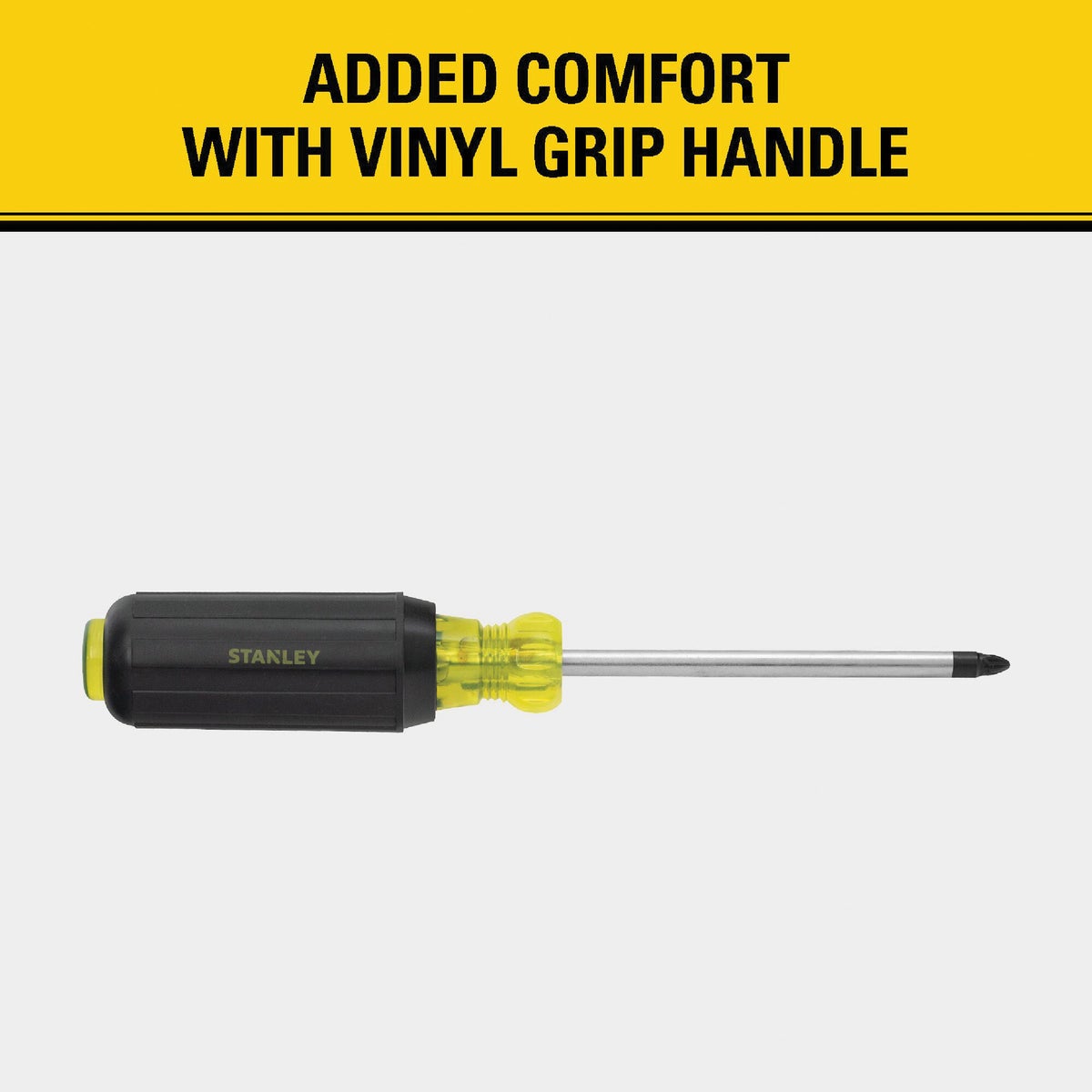 Stanley 1 Pt X 3 Vinyl Grip Phillips Screwdriver — alternate view