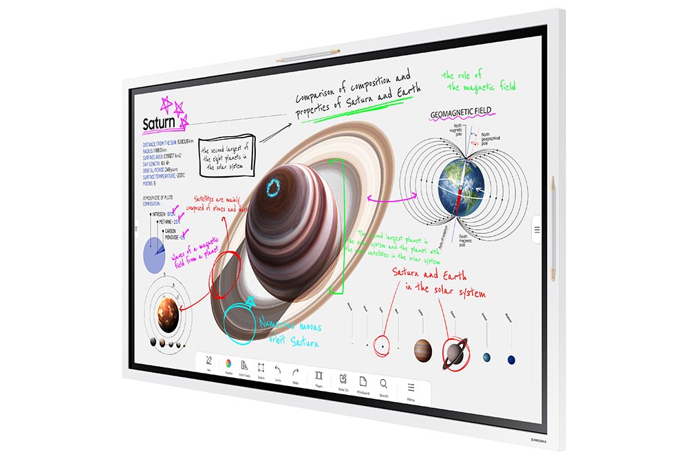 Samsung Flip Pro WM75B Interactive Display LH75WMBWLGCXEN